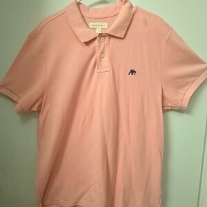 Aeropostale Pink Polo Shirt